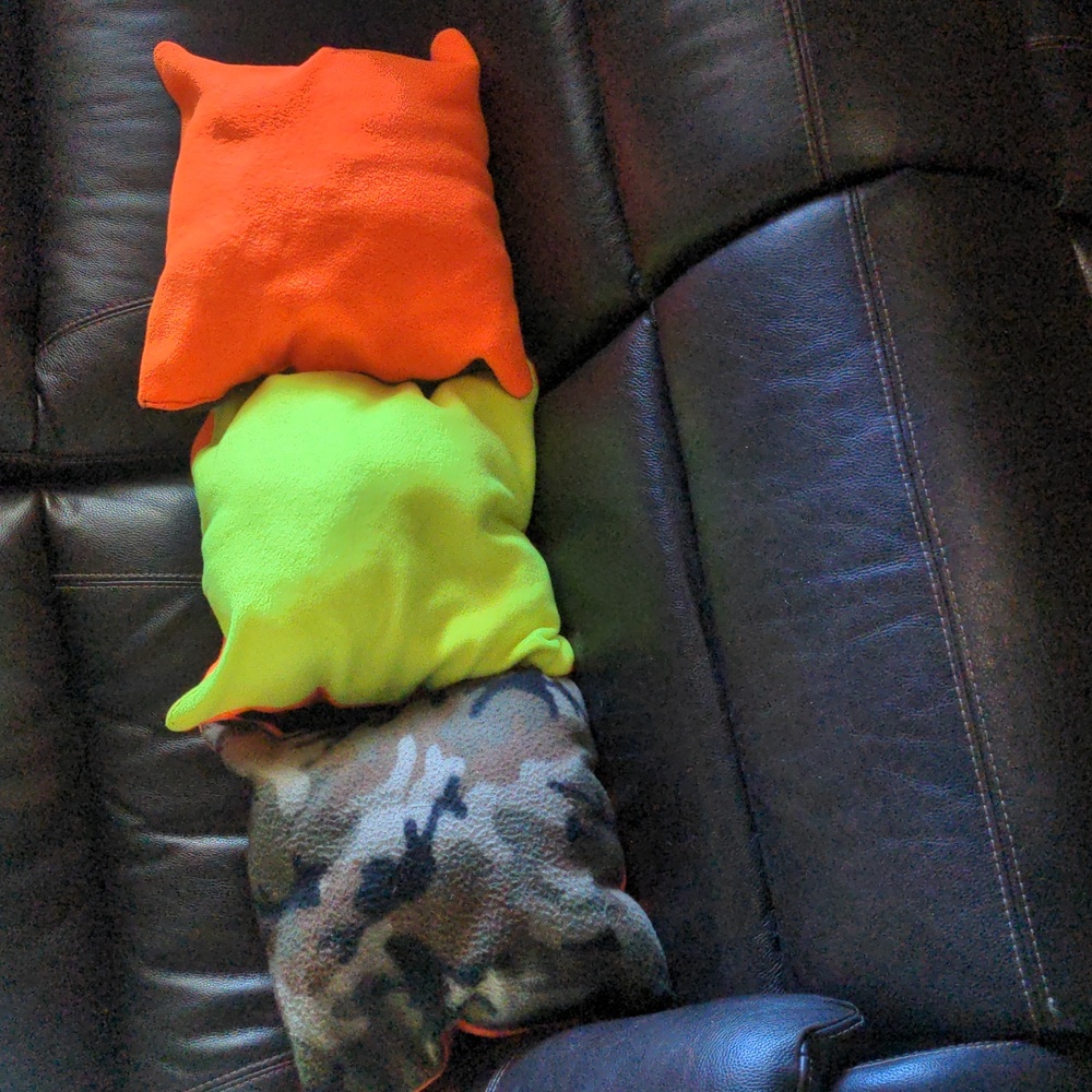 Safety First/Camo Pillows